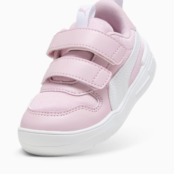Multiflex Mesh Toddlers' Sneakers, Rose Mauve-PUMA White, extralarge