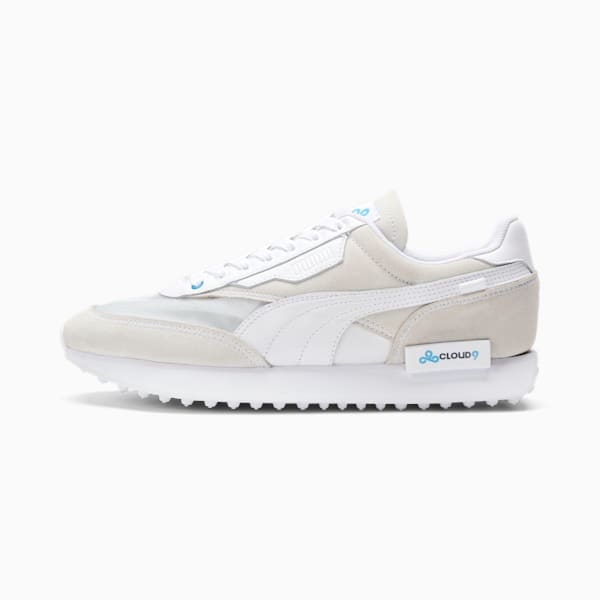 PUMA x CLOUD9 Future Rider Sneakers, Puma White, extralarge