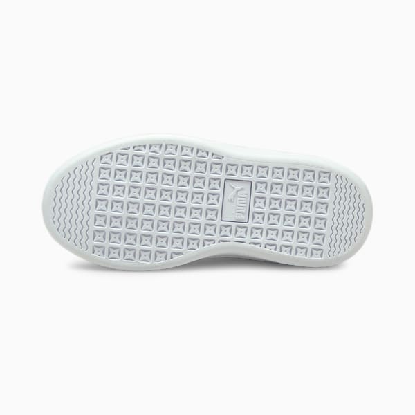 PUMA Vikky V2 Cat Rainbow AC Girl's Sneakers, Puma White-Peony-Puma Silver, extralarge-IND