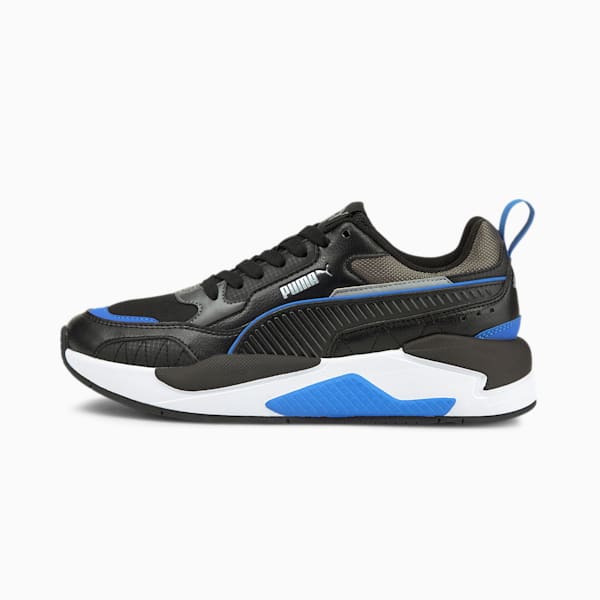 Tenis Adolescentes X-Ray² Square Nightfall, Puma Black-Puma Black-Dark Shadow-Nebulas Blue-Puma Silver, extralarge