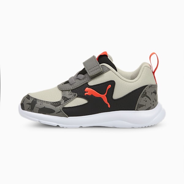 PUMA Fun Racer Shark Kid's Shoes, Gray Violet-Grenadine, extralarge-IND