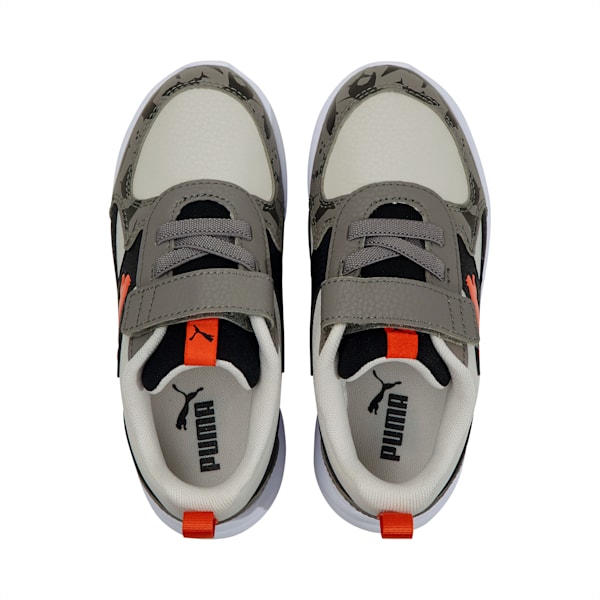 PUMA Fun Racer Shark Kid's Shoes, Gray Violet-Grenadine, extralarge-IND