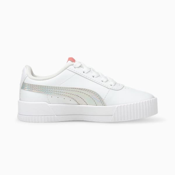 Puma carina sneakers wit/roze top