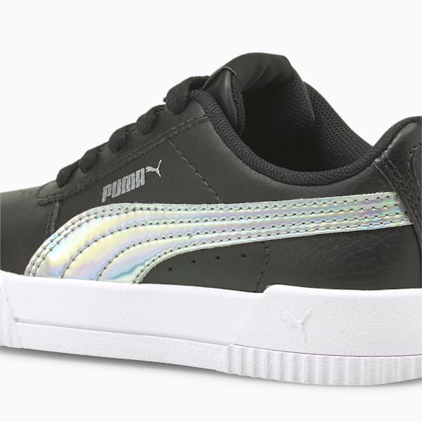 Carina Rainbow Little Kids' Sneakers, Puma Black-Puma Silver, extralarge