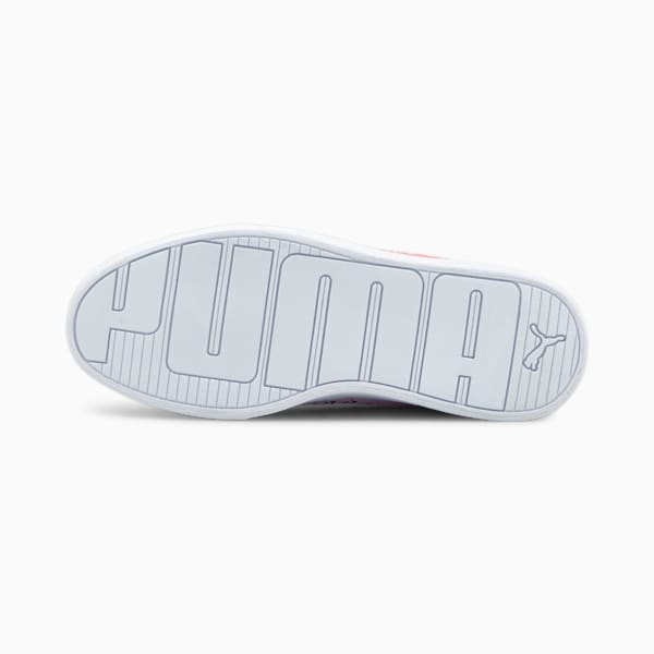 PUMA Skye Roar Girl's Shoes, Puma White-Lotus-Nimbus Cloud-Puma Black, extralarge-IND
