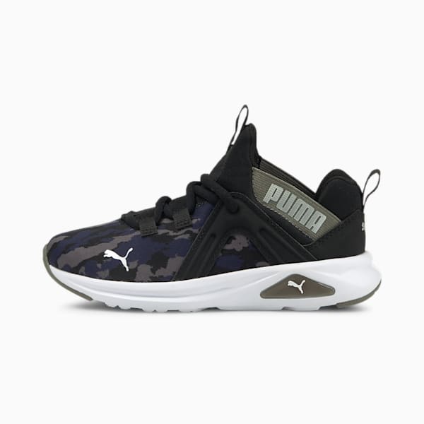 Enzo 2 Camo Kid's Shoes, Peacoat-Puma White-Puma Black, extralarge-IND