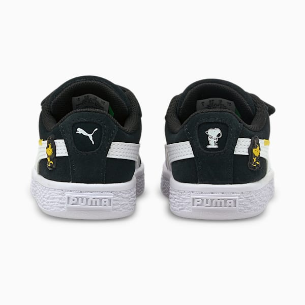 PUMA x PEANUTS Suede Classic XXI Toddler Sneakers, Puma Black-Puma White, extralarge