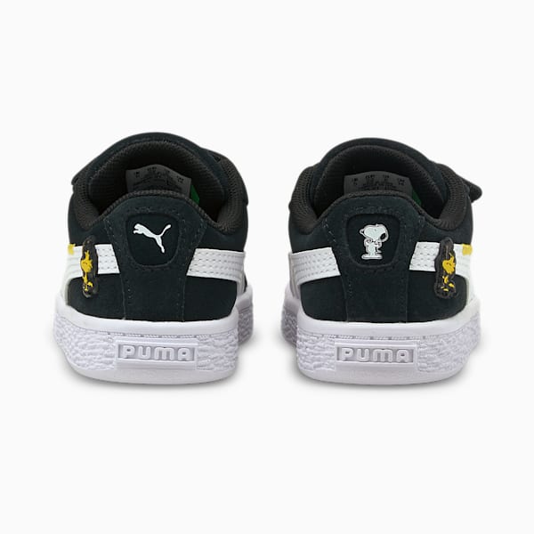 Baby black puma sneakers top