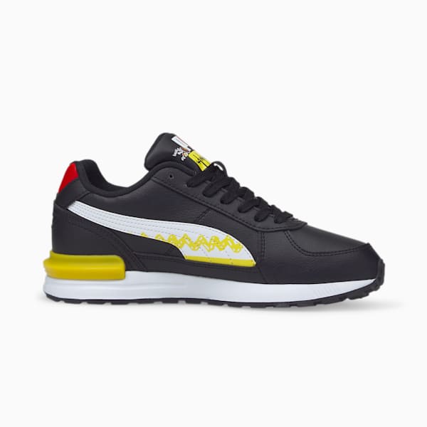 PUMA x PEANUTS Graviton Sneakers JR, Puma Black-Puma White, extralarge