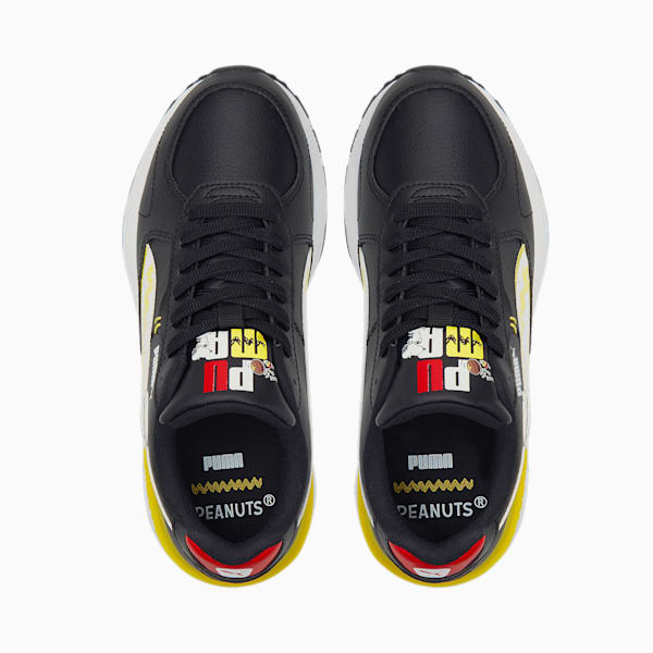 PUMA x PEANUTS Graviton Sneakers JR, Puma Black-Puma White, extralarge