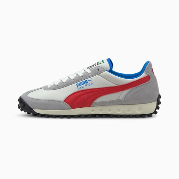 Easy Rider II Unisex Sneakers, Puma White-Glacial Blue, extralarge-IND