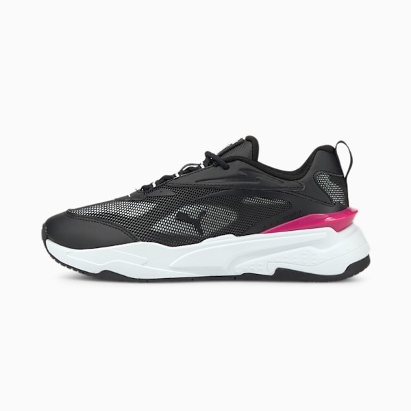 RS-Fast Tech Unisex Sneakers, Puma Black-Puma White-Beetroot Purple, extralarge-IND