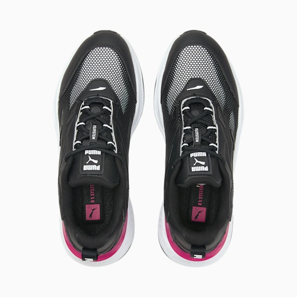 RS-Fast Tech Unisex Sneakers, Puma Black-Puma White-Beetroot Purple, extralarge-IND