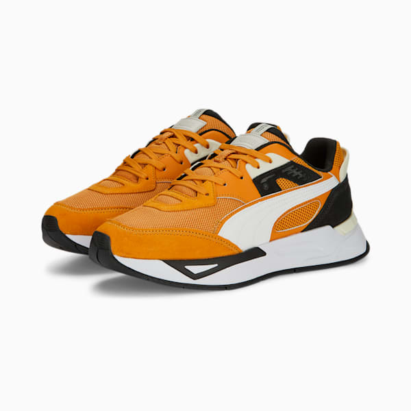 Mirage Sport Remix Sneakers, Desert Clay-PUMA White, extralarge