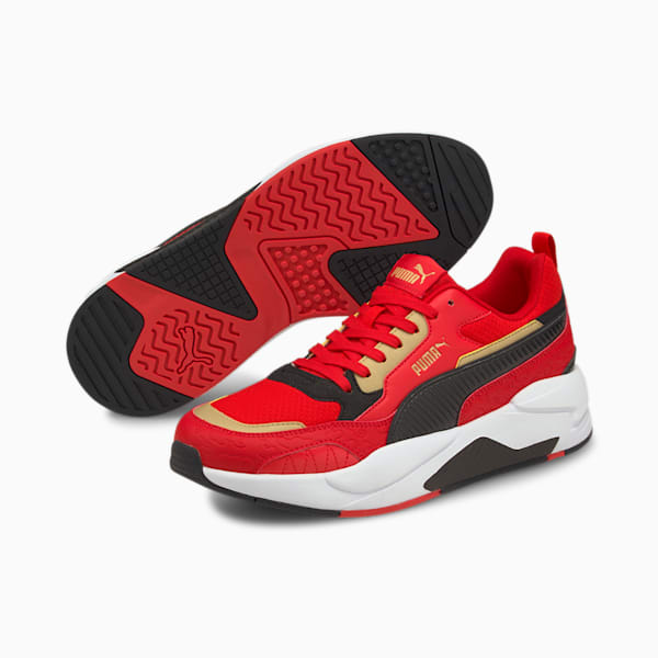 Red and black pumas highlights sale