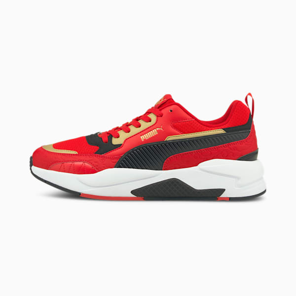 Puma red tennis shoes sale