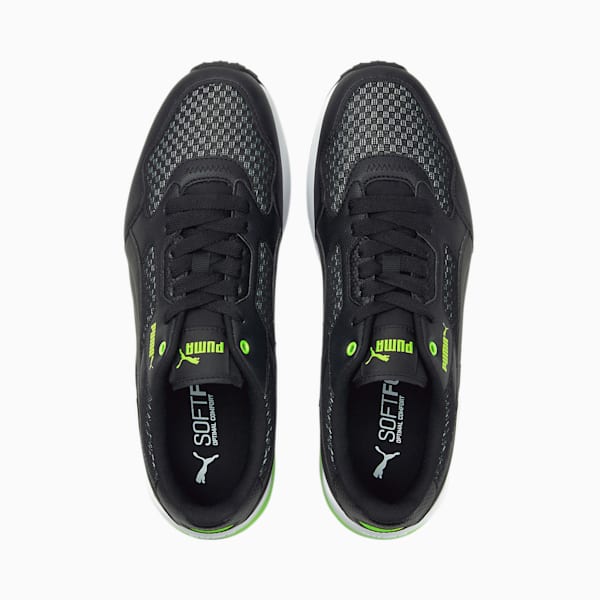 R78 FUTR Cyber Sneakers, Puma Black-Puma Black-Green Glare, extralarge