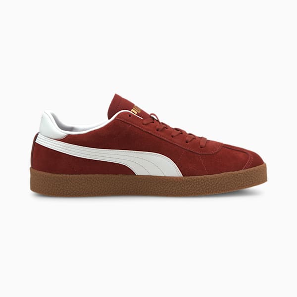 Club Sneakers, Intense Red-Puma White-Puma Team Gold-Gum, extralarge