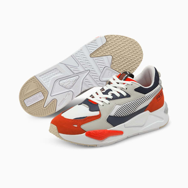 RS-Z College Sneakers, Grenadine-Puma White, extralarge-IND