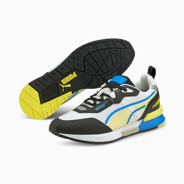 Mirage Tech Men's Sneakers, Gray Violet-Puma Black, extralarge