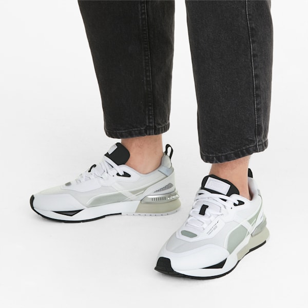 Mirage Tech Core Shoes, Puma White-Gray Violet, extralarge-IND