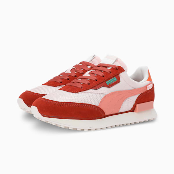 Future Rider Soft Women's Sneakers, Island Pink-Mars Red, extralarge-IND