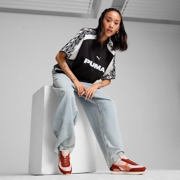 Future Rider Soft Women's Sneakers, Island Pink-Mars Red, extralarge-IND