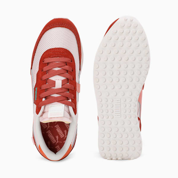 Future Rider Soft Women's Sneakers, Island Pink-Mars Red, extralarge-IND