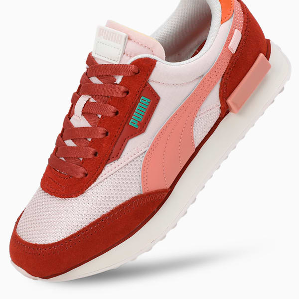 Future Rider Soft Women's Sneakers, Island Pink-Mars Red, extralarge-IND