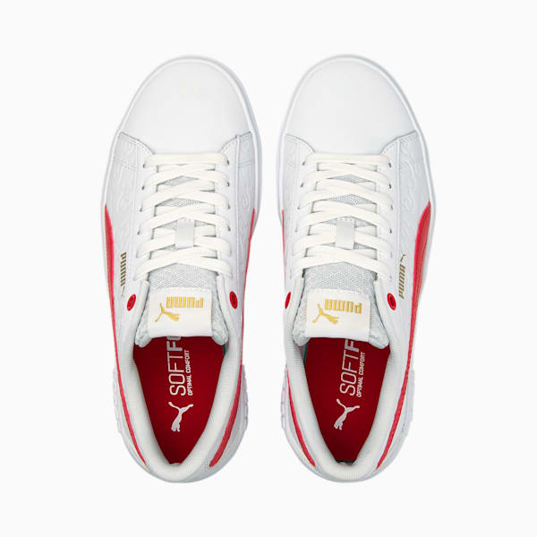 Puma smash platform red sale