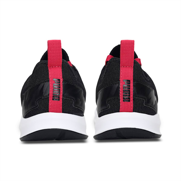 Camo Women's Sneakers, Puma Black-BRIGHT ROSE, extralarge-IND