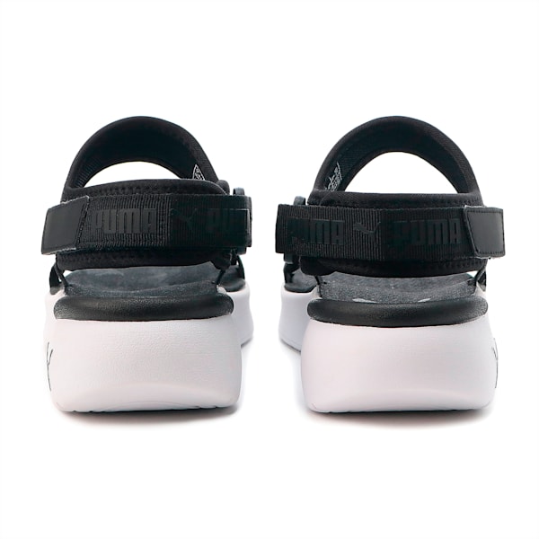 ウィメンズ スポーティ スライド サンダル, Puma Black-Puma White