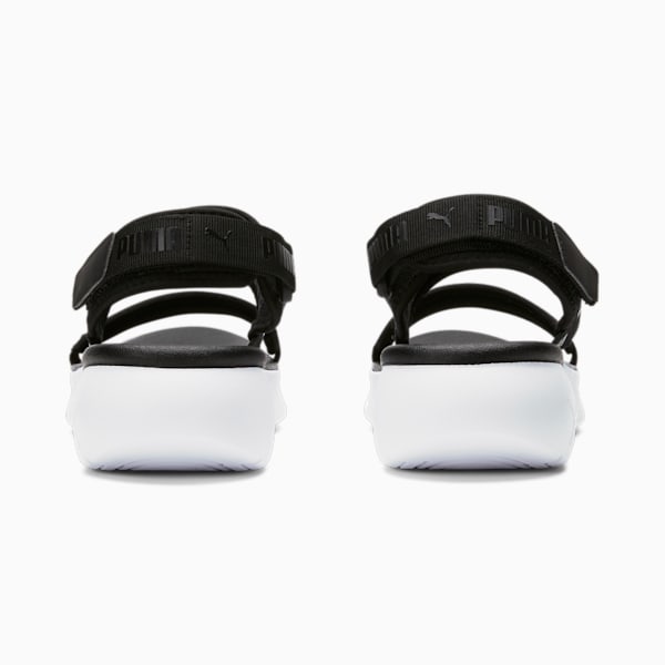 Grey puma sandals clearance