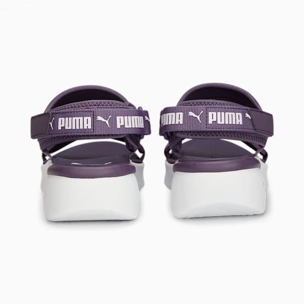 ウィメンズ スポーティ スライド サンダル, Purple Charcoal-Pearl Pink-PUMA White, extralarge-JPN