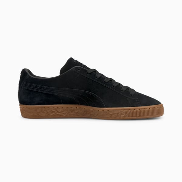 Suede Gum Sneakers, Puma Black-Gum, extralarge-IND