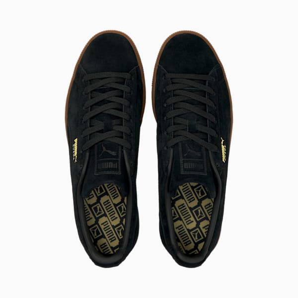 Suede Gum Sneakers, Puma Black-Gum, extralarge-IND