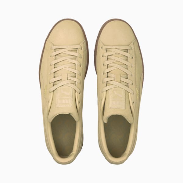 Suede Gum Sneakers, Pebble-Gum, extralarge