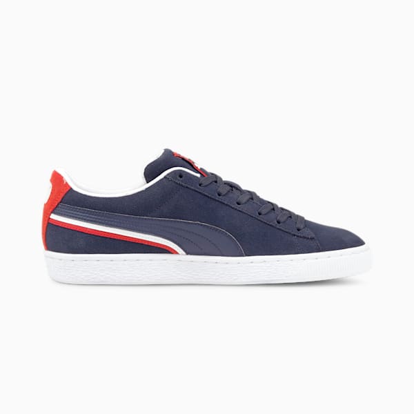 Tenis Suede Triplex, Peacoat-High Risk Red-Puma White, extralarge