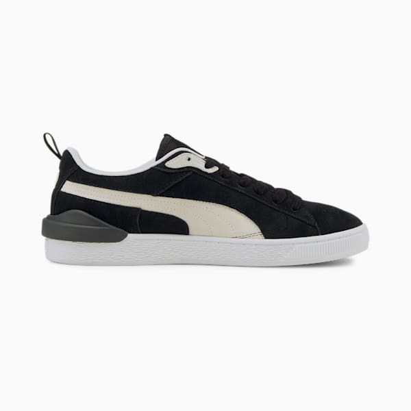 スウェード ブロック スニーカー ユニセックス, Puma Black-Ebony, extralarge-JPN