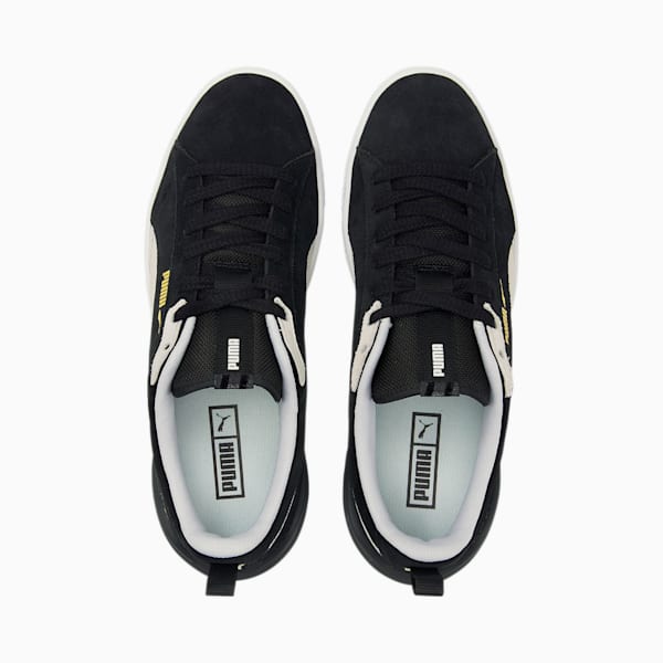 スウェード ブロック スニーカー ユニセックス, Puma Black-Ebony, extralarge-JPN