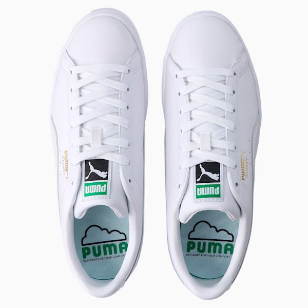ユニセックス バスケット ライト スニーカー, Puma White-Puma White