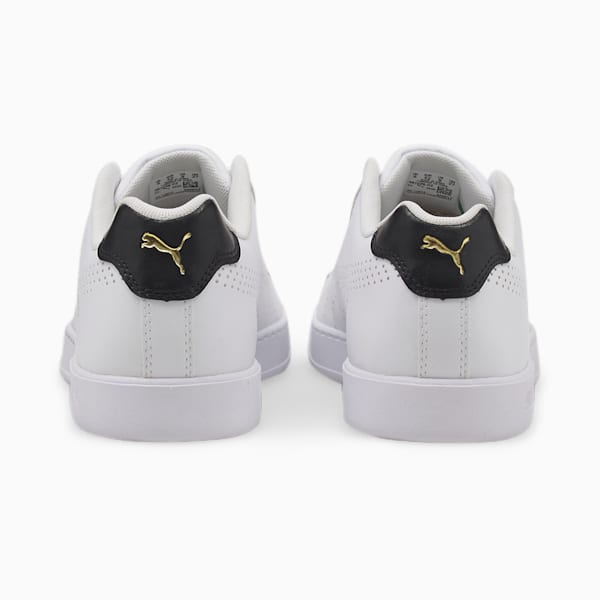 Match Star Perforated Sneakers, Puma White-Puma Black, extralarge-IND
