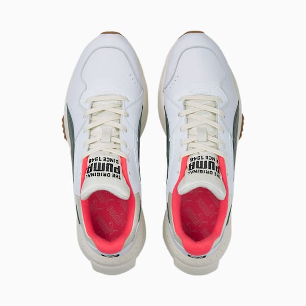 PUMA x PUMA Wild Rider Sneakers, Puma White-Puma Black-Whisper White, extralarge