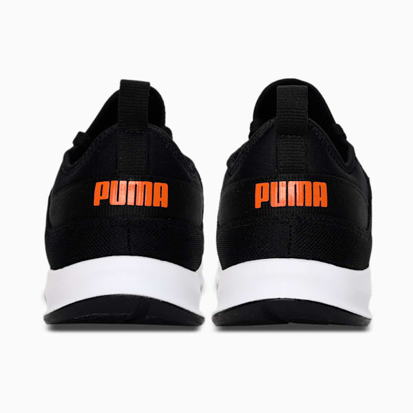 PUMA Claw Men's Shoes, Puma Black-Vibrant Orange, extralarge-IND