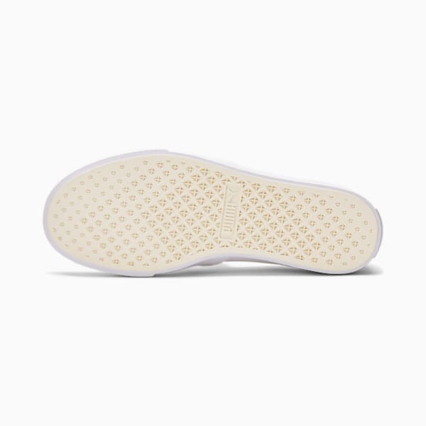 Bari Cat Shimmer Women's Slip-On Shoes, Marshmallow-Puma White, extralarge