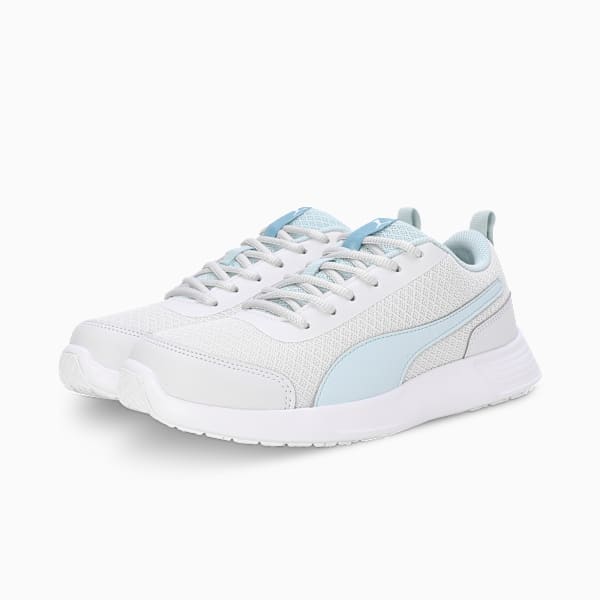 Harper Women's Shoes, Feather Gray-Frosted Dew-PUMA White, extralarge-IND