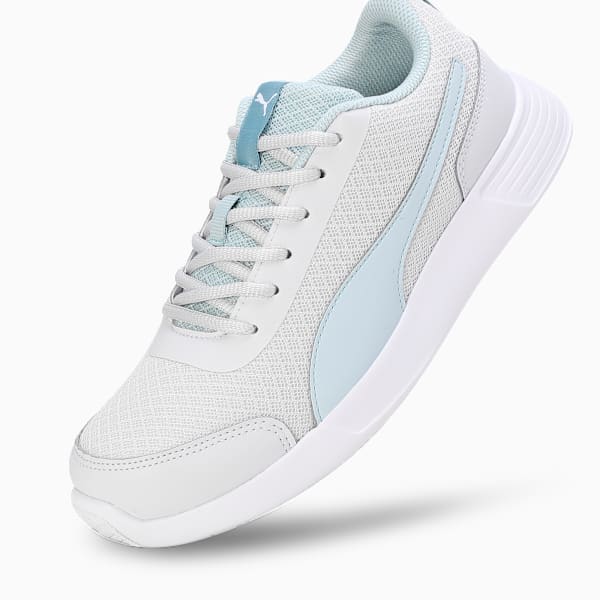 Harper Women's Shoes, Feather Gray-Frosted Dew-PUMA White, extralarge-IND