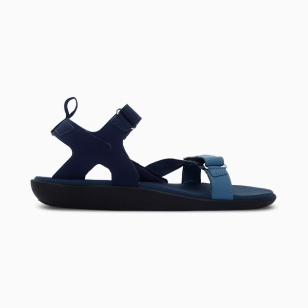 Zeal Men's Sandals, China Blue-Peacoat-Silver, extralarge-IND