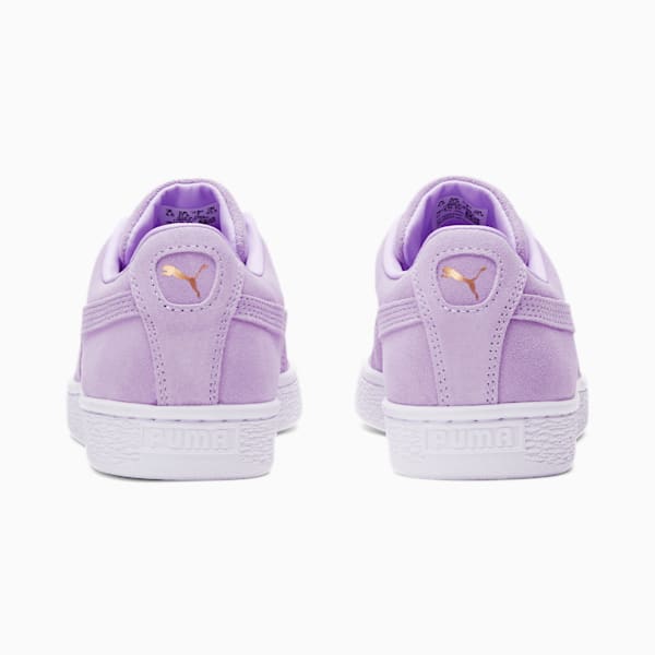 Suede Classic XXI Women's Sneakers, Light Lavender-Gold