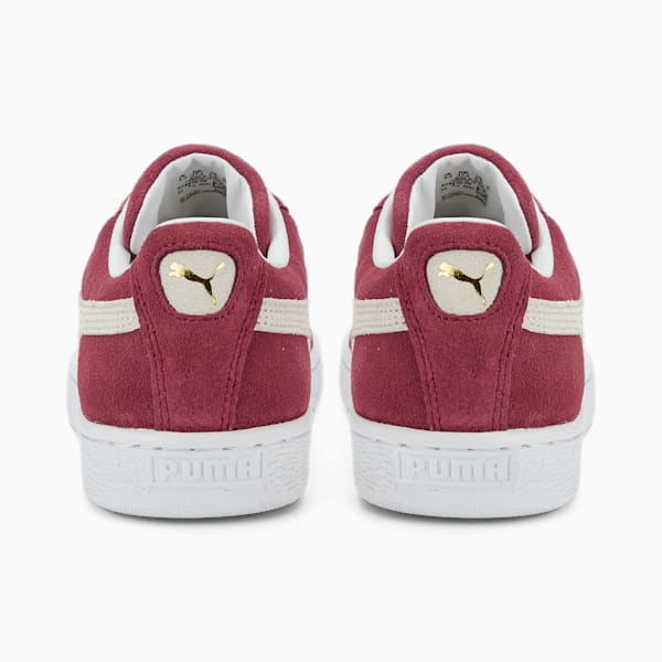 Zapatos deportivos de gamuza Classic XXI para mujer, Dusty Orchid-Pristine-Puma White